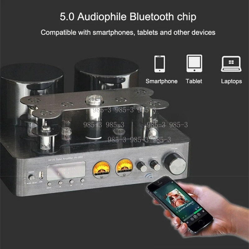 Home Cinema Unit - 고출력 튜브 앰프, COAX/OPT 전원 USB,