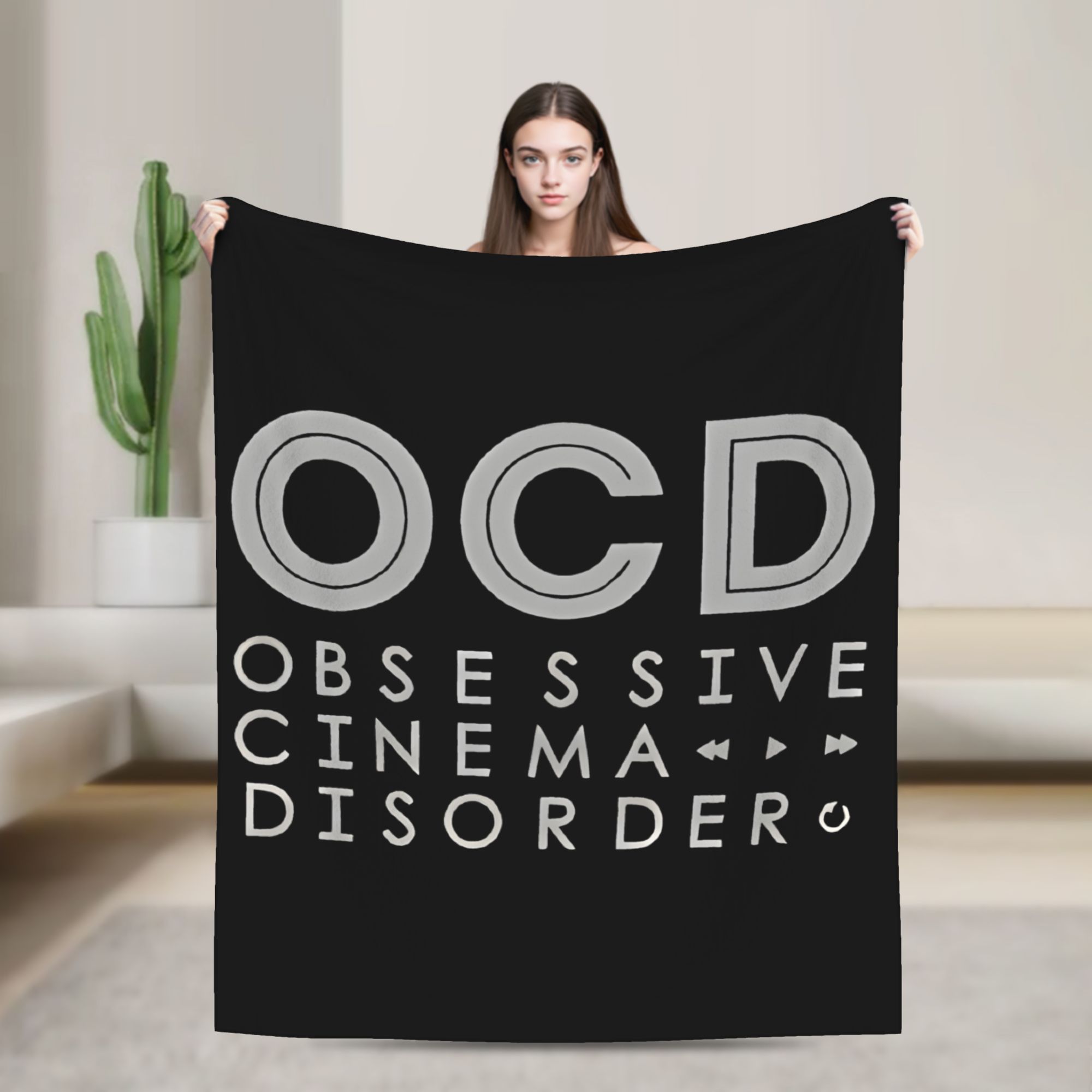 Home Cinema Couch - 부드러운 담요 어린이 여행용 OCD 강박증