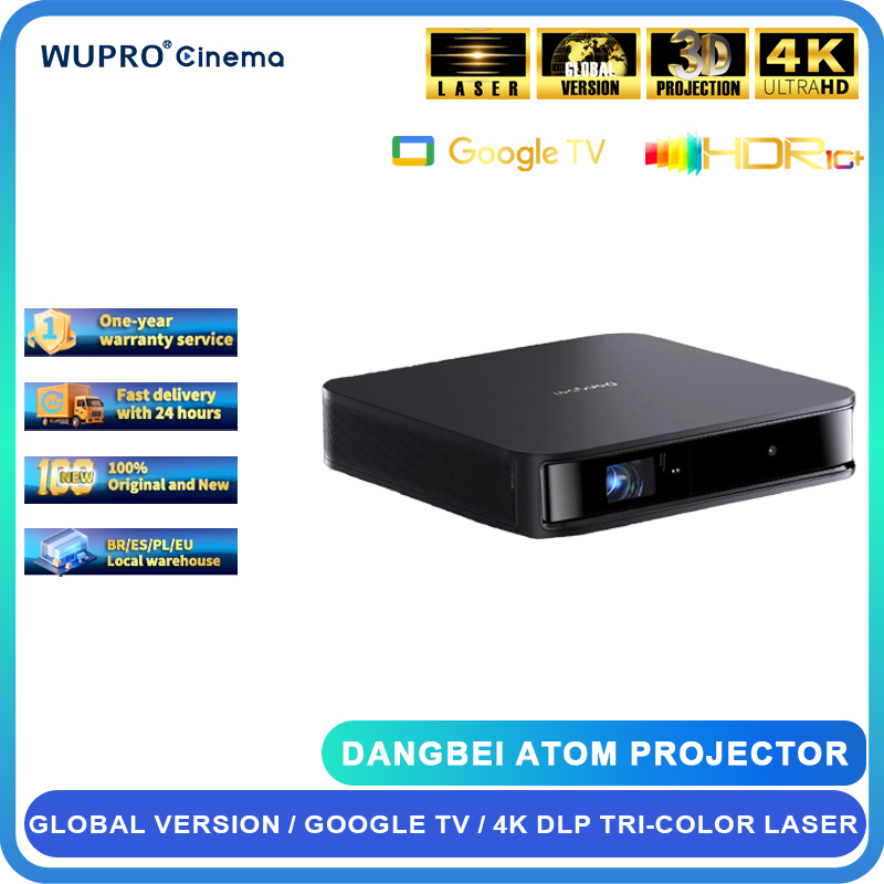 Video Home Cinema - Dangbei ATOM 레이저 프로젝터 최초의 Google