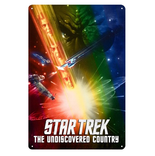 Home Cinema Decor - Y1, The Undiscovered Country 영화 금속