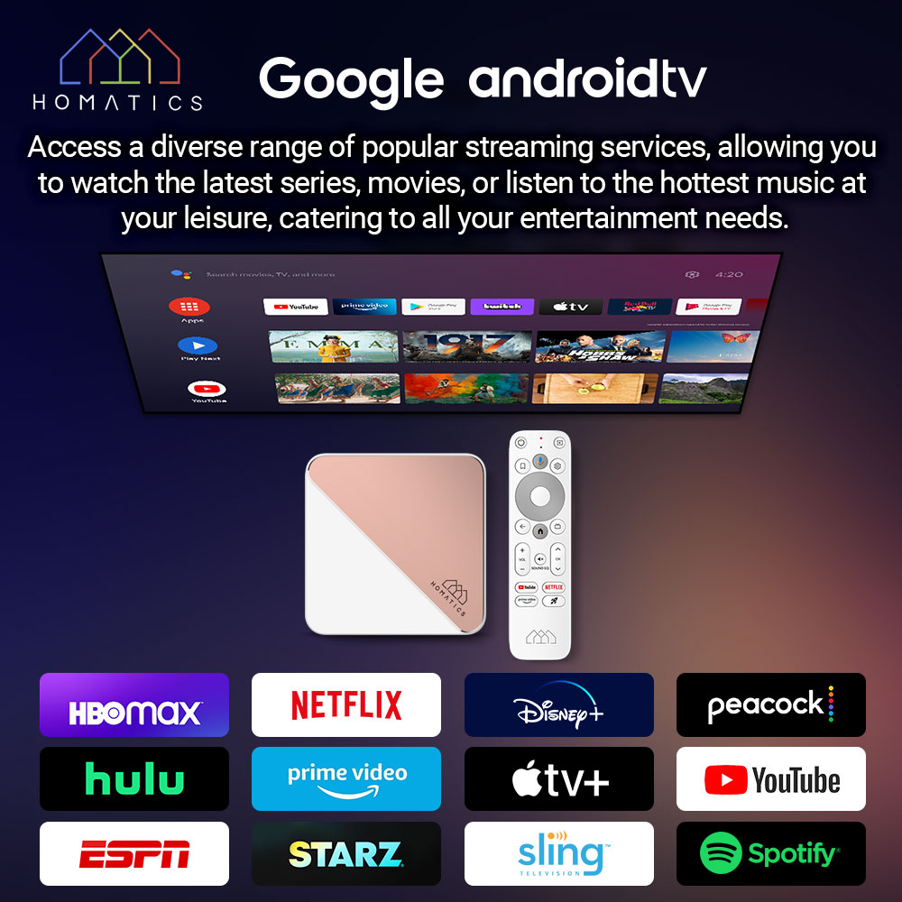 HOMATICS Box R 4K Plus TV Box  - Home Cinema Dolby Atmos 리뷰 및 가격
