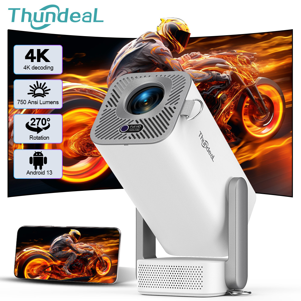 ThundeaL 4K 안드로이드 풀 HD 프로젝터 TD - Video Home Cinema 리뷰 및 가격