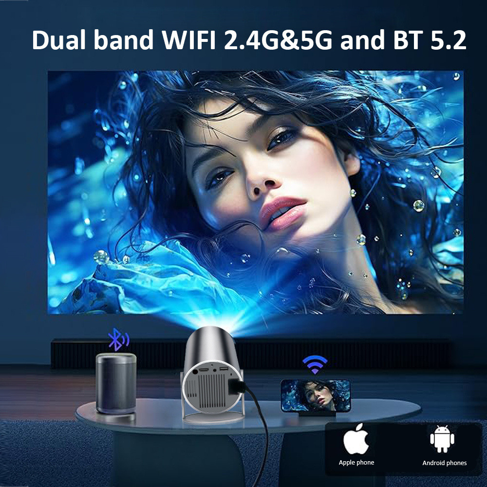 디통 HY300 플러스 HD 휴대용 프로젝터 4K 프로 - Video Home Cinema 리뷰 및 가격