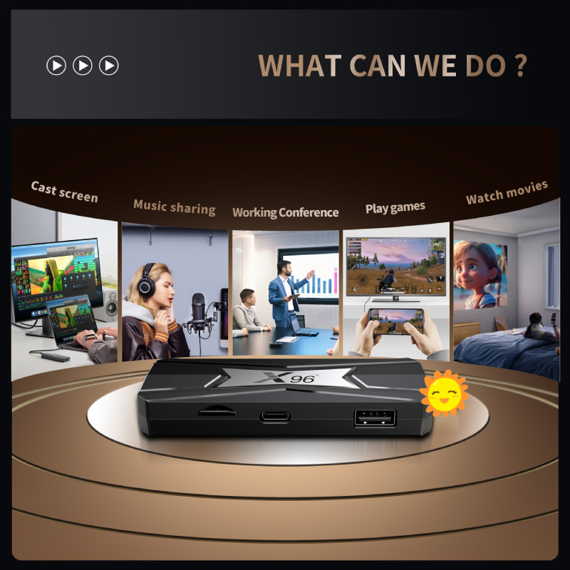 X96 NEO TV 스틱 Amlogic S905X5M  - Home Cinema Dolby Atmos 리뷰 및 가격