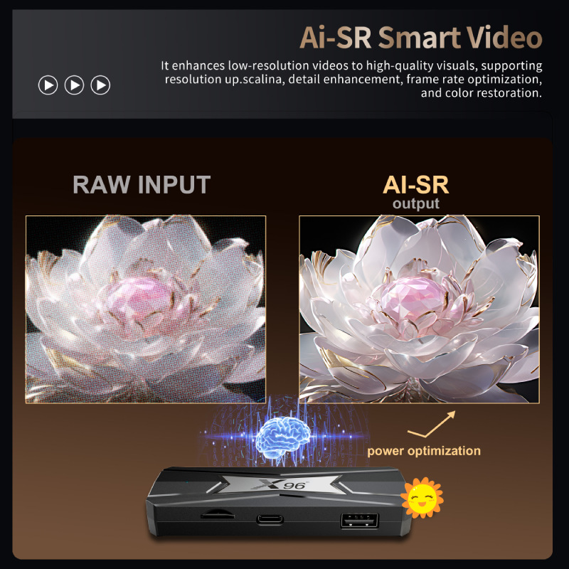 X96 NEO TV 스틱 Amlogic S905X5M  - Home Cinema Dolby Atmos 리뷰 및 가격