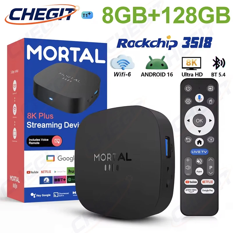 2026 뉴 T1+ 8K HD TV 박스 안드로이드 1 - Video Home Cinema 리뷰 및 가격
