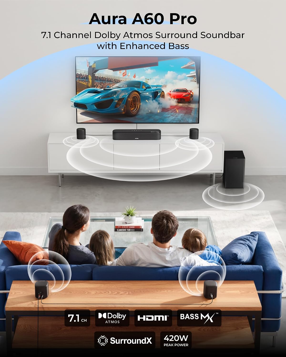 7.1채널 돌비 애트모스 서라운드 사운드 시스템 (TV - Home Cinema Dolby Atmos 리뷰 및 가격