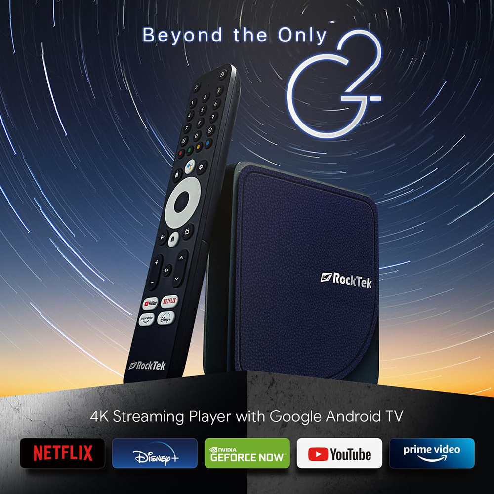 RockTek G2 4K 안드로이드 TV 14 ATV  - Home Cinema Dolby Atmos 리뷰 및 가격
