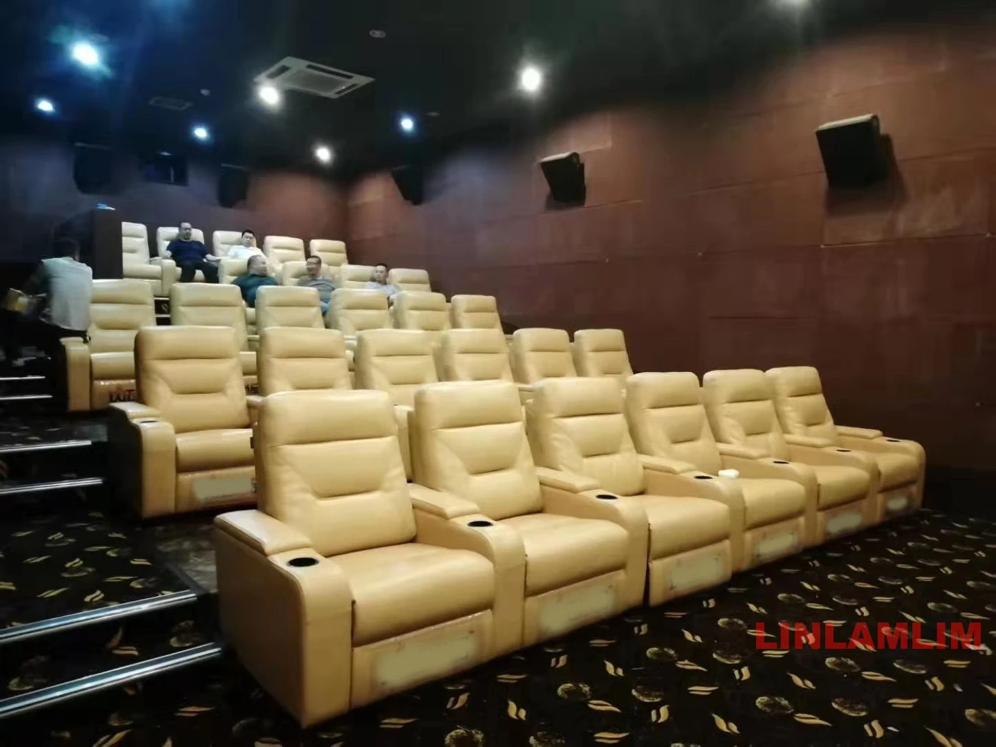 Linlamlim 정품 가죽 소파 세트, 전원 리클라이 - Home Cinema Couch 리뷰 및 가격