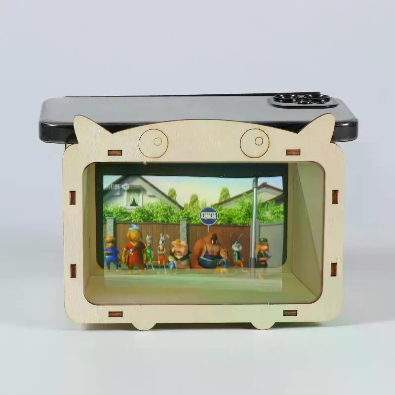 1세트 DIY 홀로그램 디스플레이 3D 홀로그램 프로젝 - Home Cinema Diy 리뷰 및 가격