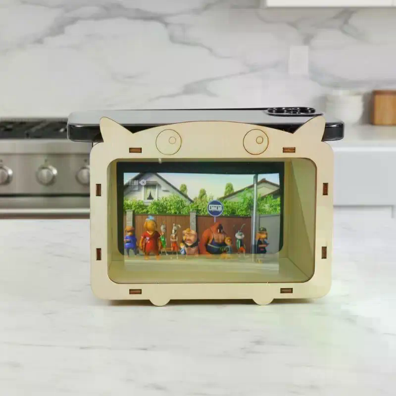 1세트 DIY 홀로그램 디스플레이 3D 홀로그램 프로젝 - Home Cinema Diy 리뷰 및 가격